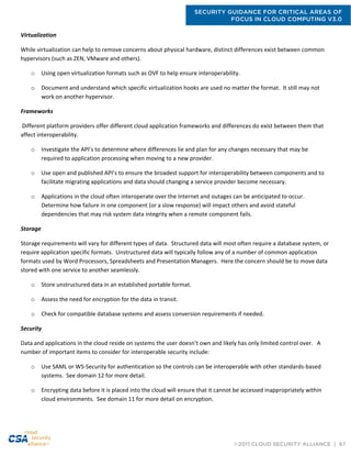 CSA Security Guidance Cloud Computing v3.0 | PDF