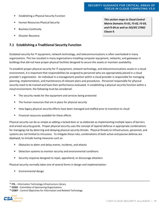 CSA Security Guidance Cloud Computing v3.0 | PDF