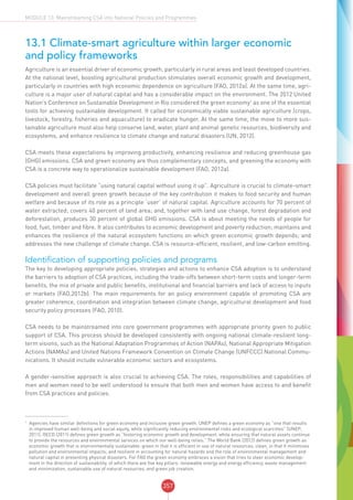 CSA SOURCEBOOK - FAO