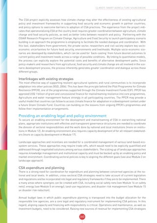 CSA SOURCEBOOK - FAO