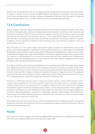 CSA SOURCEBOOK - FAO