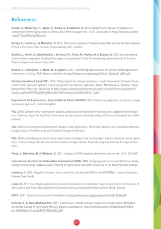 CSA SOURCEBOOK - FAO