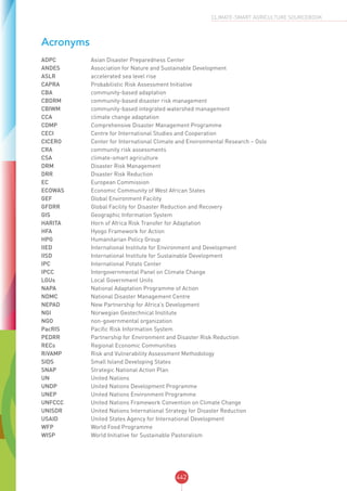 CSA SOURCEBOOK - FAO