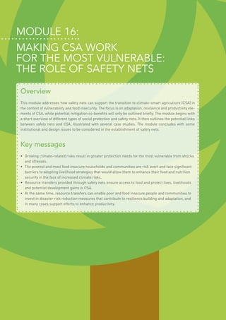 CSA SOURCEBOOK - FAO