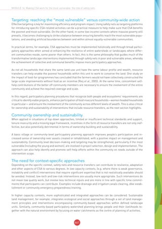 CSA SOURCEBOOK - FAO