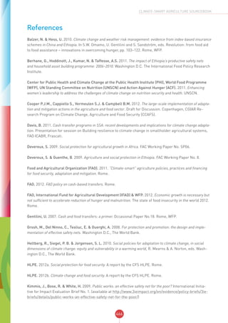 CSA SOURCEBOOK - FAO