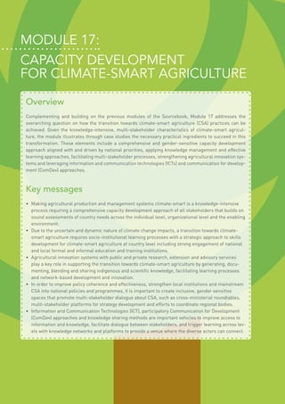 CSA SOURCEBOOK - FAO