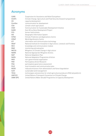 CSA SOURCEBOOK - FAO