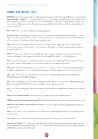 CSA SOURCEBOOK - FAO