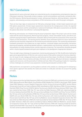 CSA SOURCEBOOK - FAO