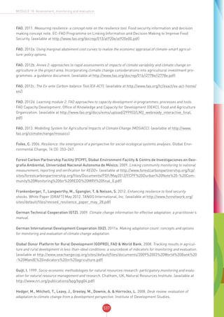 CSA SOURCEBOOK - FAO
