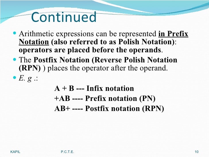 c polish notation stack Csa c polish notation stack Csa