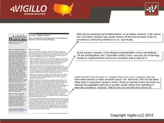 Copyright Vigillo LLC 2012
 