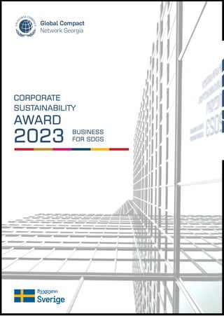CORPORATE
SUSTAINABILITY
AWARD
BUSINESS
FOR SDGS
2023
 