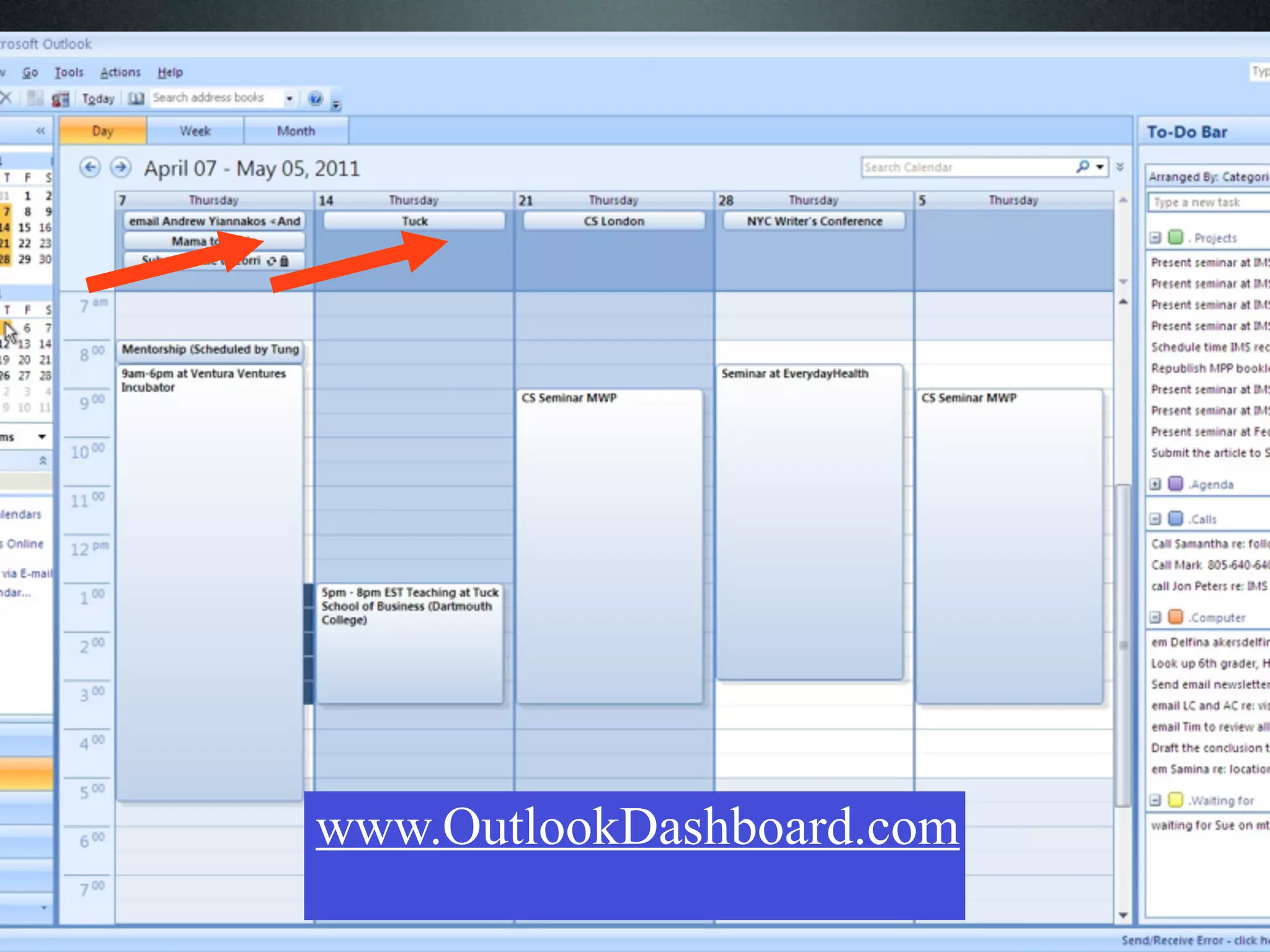 www.OutlookDashboard.com
 