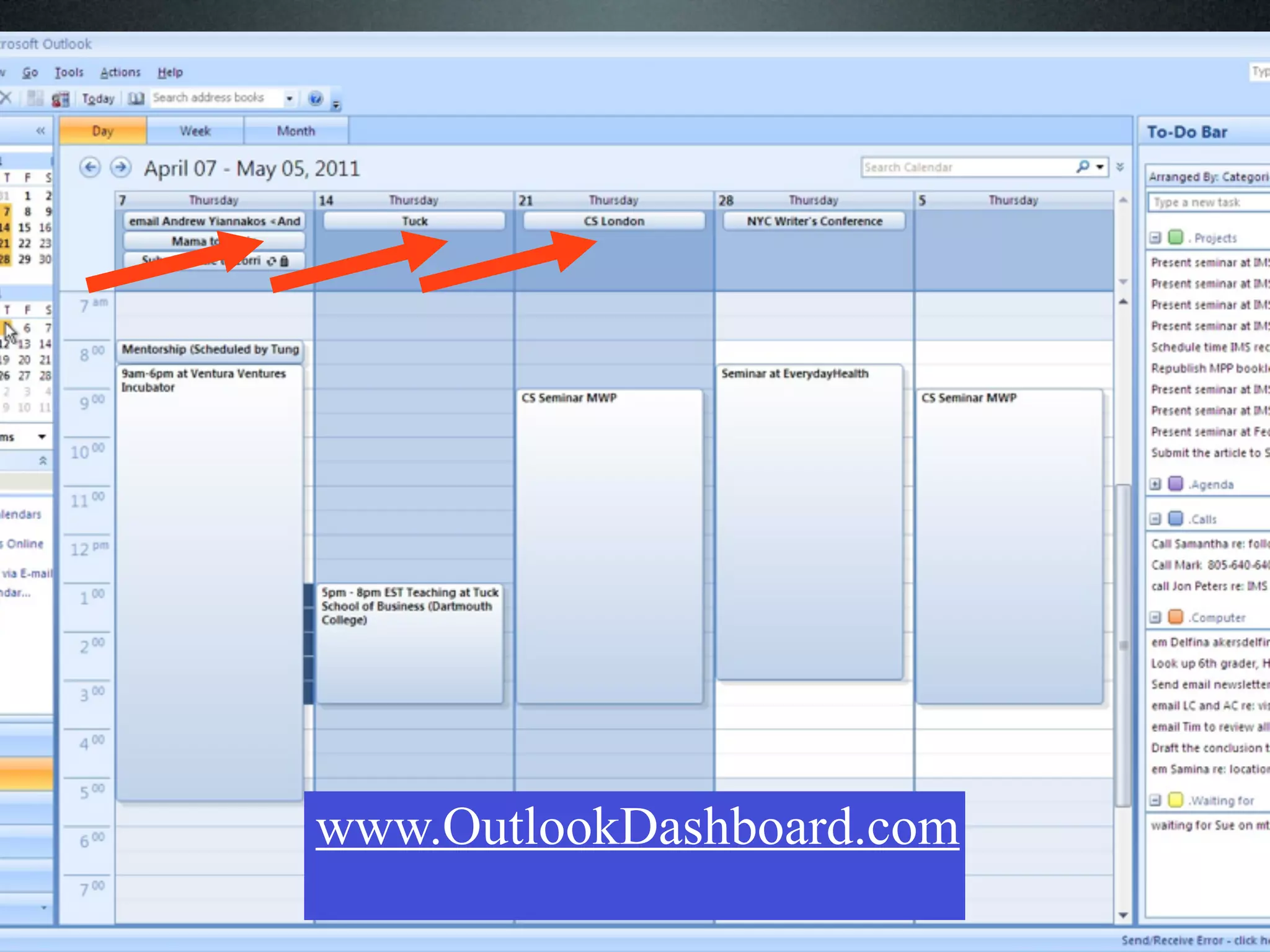 www.OutlookDashboard.com
 