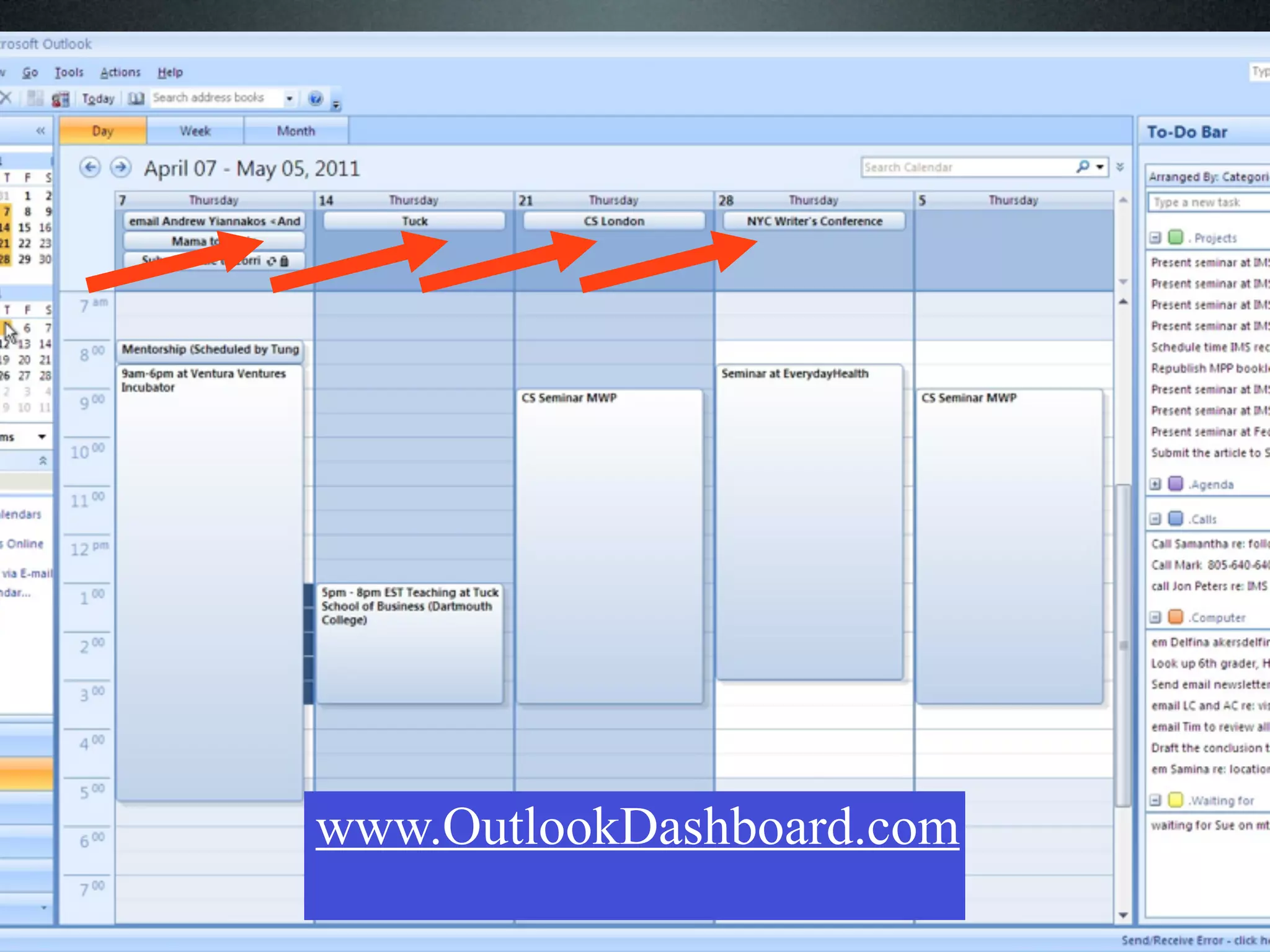 www.OutlookDashboard.com
 