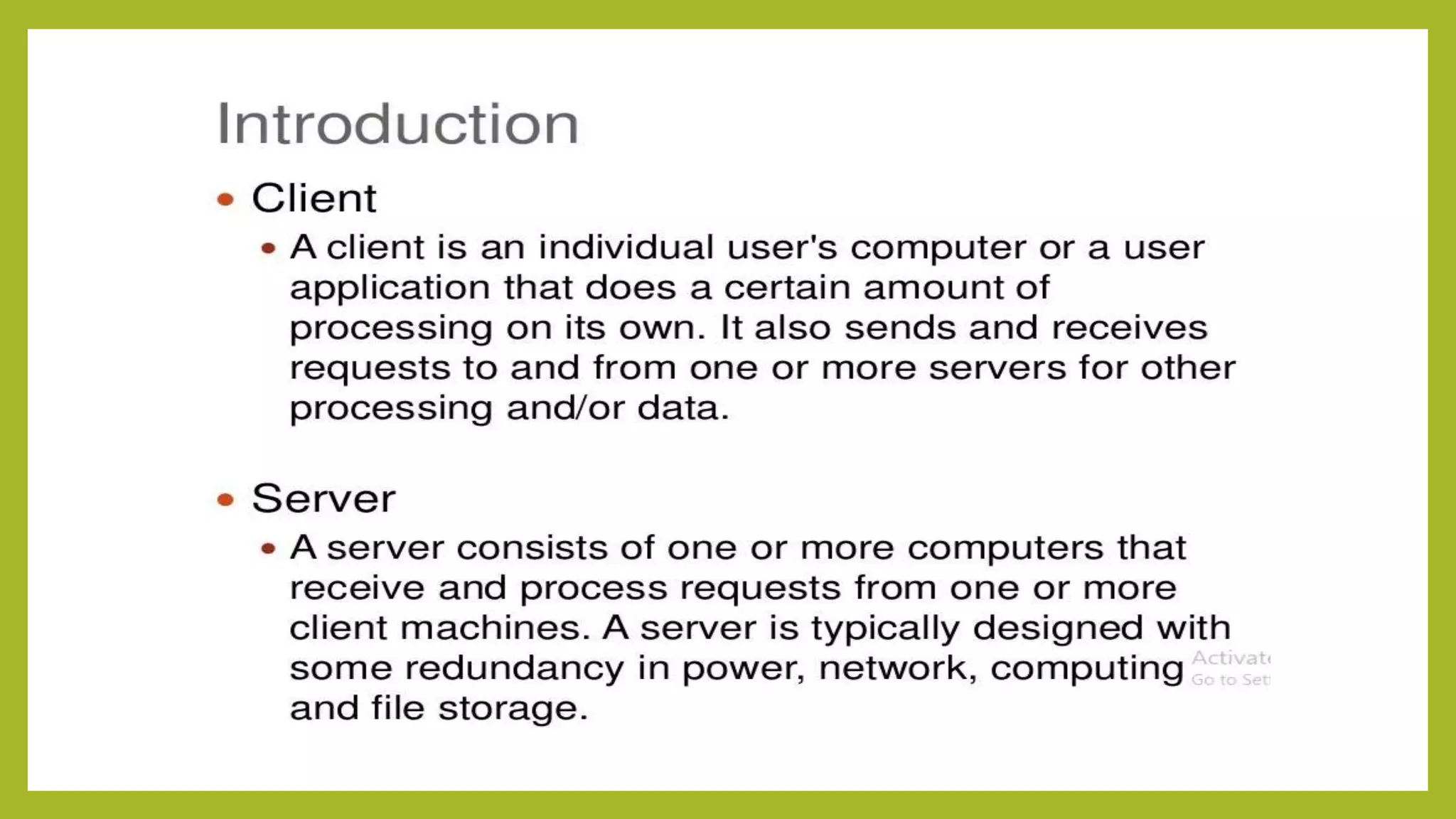 client server computing.pptx | Computing | Technology & Computing
