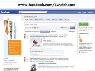 www.facebook.com/aussiehome