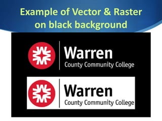 CSC103 Vector vs Raster Graphics | PPTX