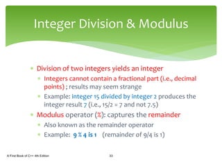 Csc1100 lecture02 ch02-datatype_declaration | PPTX