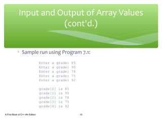 Csc1100 lecture07 ch07_pt1-1 | PPT