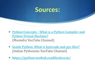 Programming 1: Compilers, Interpreters & Bytecode | PPT | Free Download