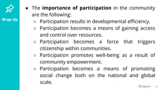 CSC 12 Q3 0406_PS_Participatory Development in Community Action ...