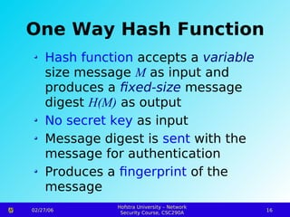 Cryptography and network security presentation | PPT