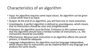 problem solving and algorithm development | PPT