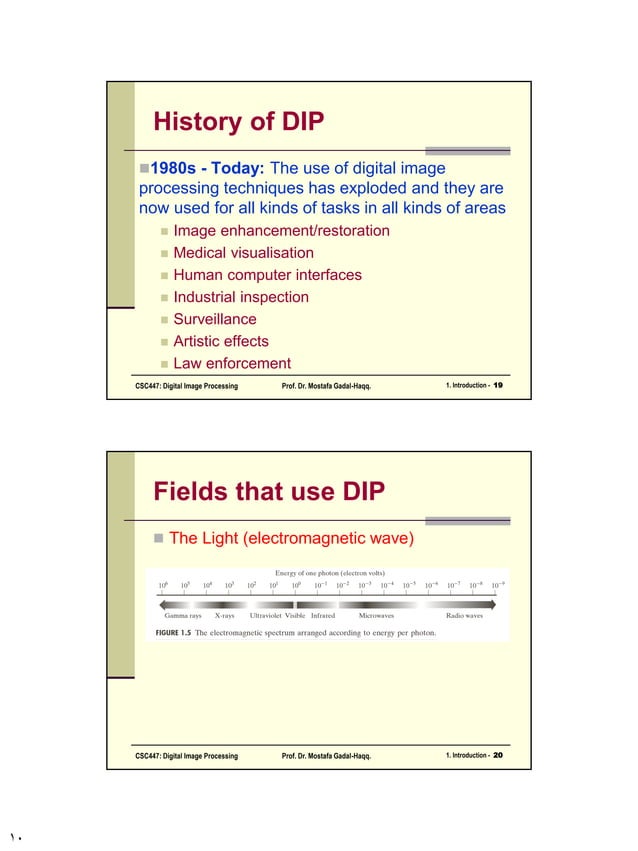 Digital Image Processing: An Introduction | PDF | Photo Editing ...