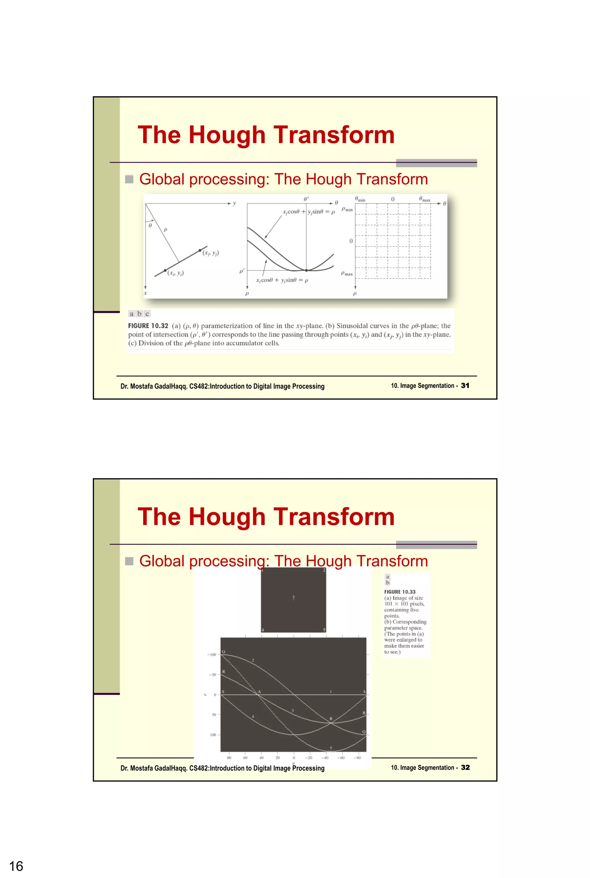 Edge Detection
16CSC447: Digital Image Processing Prof. Dr. Mostafa GadalHaqq.
 