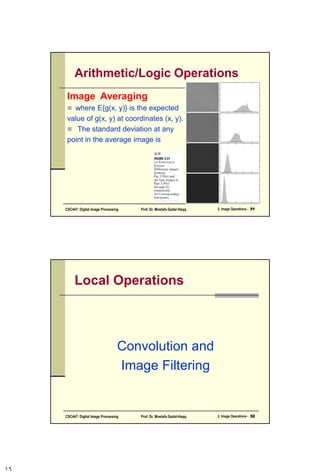 Digital Image Processing: Image Enhancement in the Spatial Domain | PDF