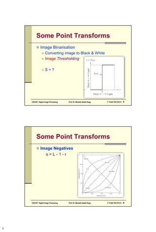 Digital Image Processing: Image Enhancement in the Spatial Domain | PDF