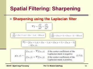 Digital Image Processing: Image Enhancement in the Spatial Domain | PDF