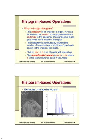 Digital Image Processing: Image Enhancement in the Spatial Domain | PDF