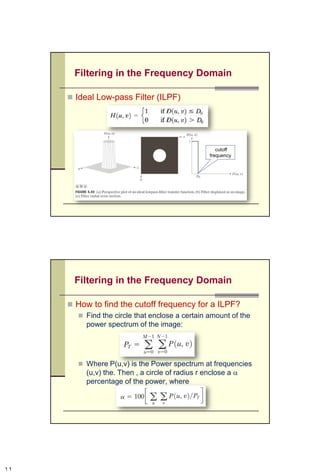 The Discrete Fourier Transform (DFT)
 2-D Fourier Transform:
11CSC447: Digital Image Processing Prof. Dr. Mostafa GadalHaqq.
 