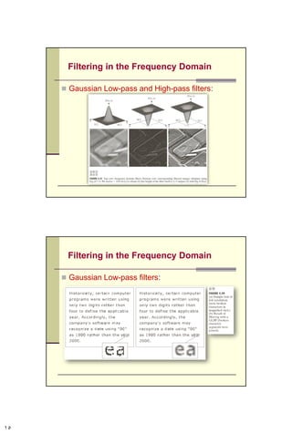 The Discrete Fourier Transform (DFT)
 Properties of the Fourier Transform:
15CSC447: Digital Image Processing Prof. Dr. Mostafa GadalHaqq.
 