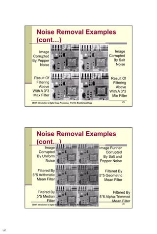 Digital Image Processing: Image Restoration | PDF