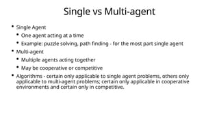 Single Agent Problem CSC 5015 Artificial Intelligence Week 1.pptx