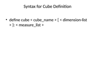 Sentx Cube CSC612 THIRD LECTURE ON DATA WAREHOUSE.pptx