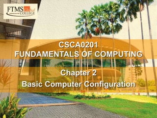 Fundamentals of Computing Chapter 2 | PPT | Data Storage and ...