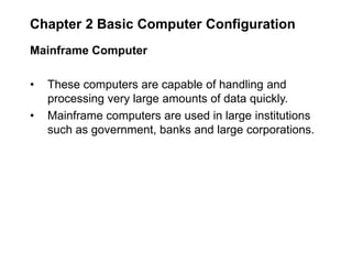 Fundamentals of Computing Chapter 2 | PPT