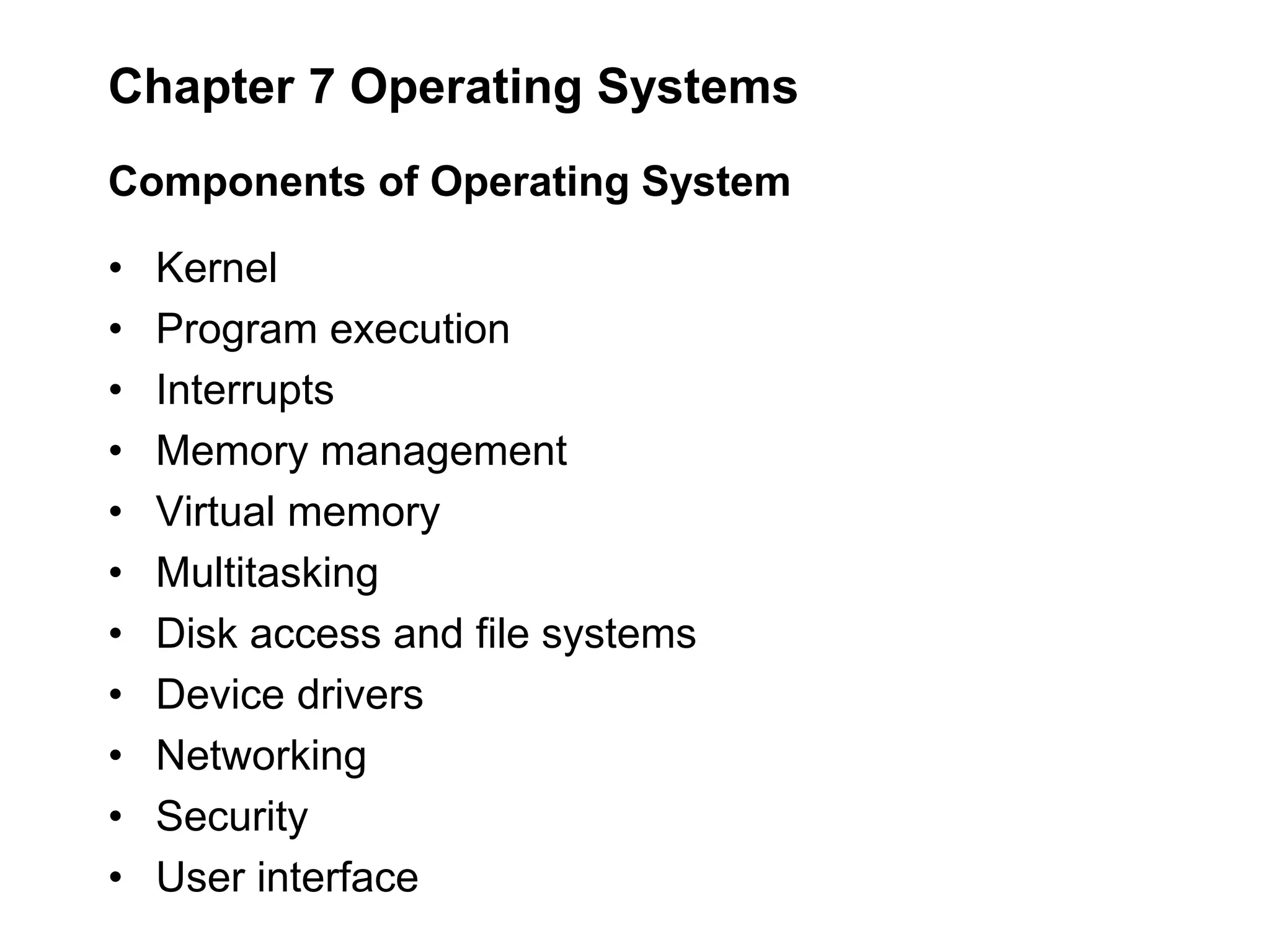 Fundamentals of Computing Chapter 7 | PPT