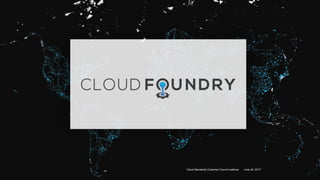Cloud Standards Customer Council webinar June 22, 2017
 