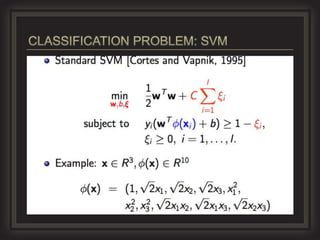 Lecture 9 - Machine Learning and Support Vector Machines (SVM) | PPTX