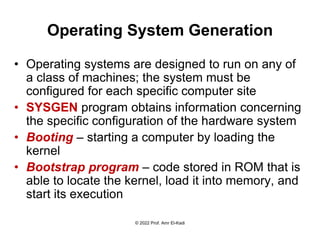 Comprehensive Overview of Operating System Structures and Services | PDF