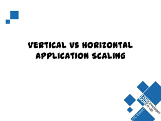 Vertical vs Horizontal
Application Scaling
 
