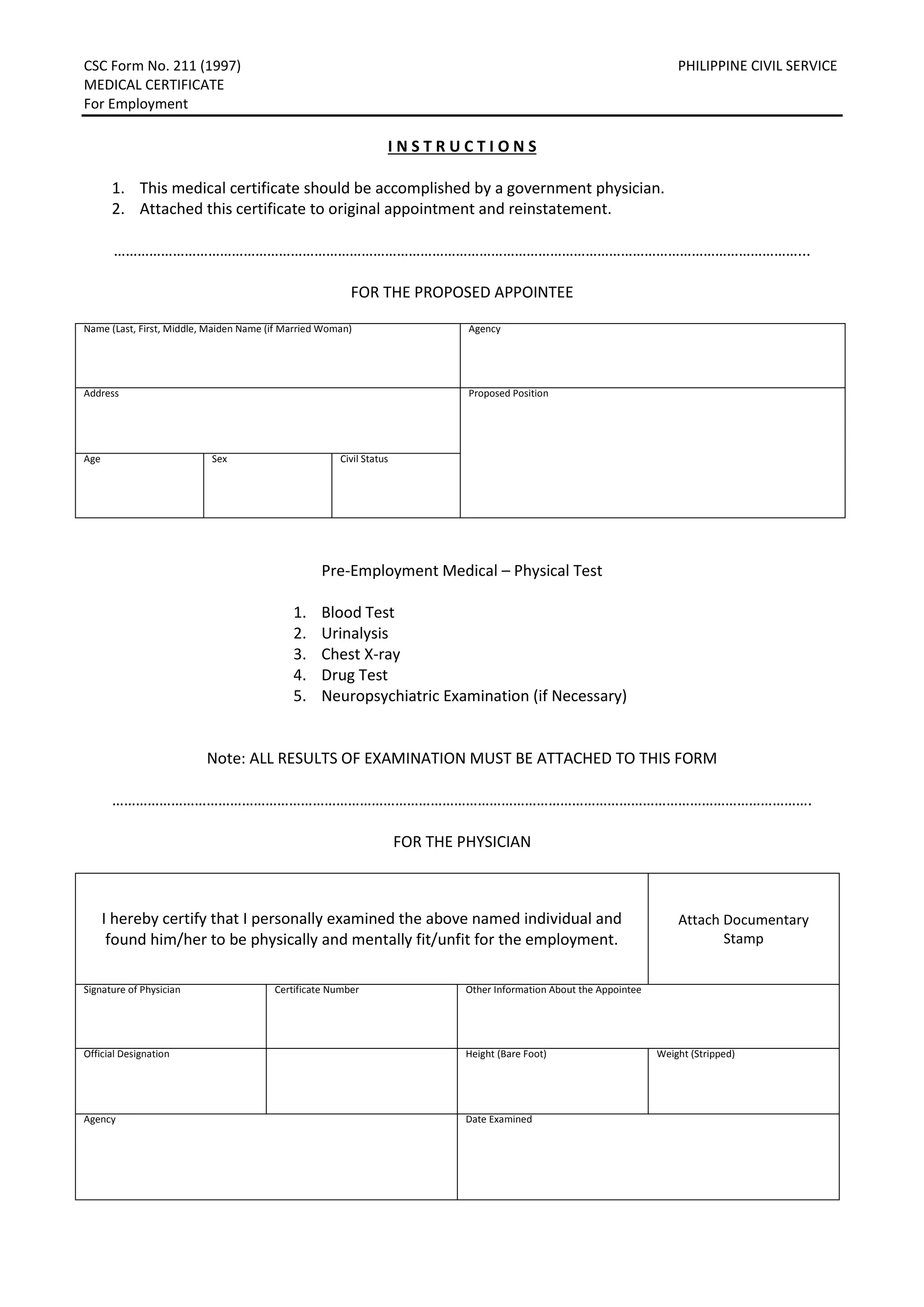 Comsae Form 112 - 1792xa7