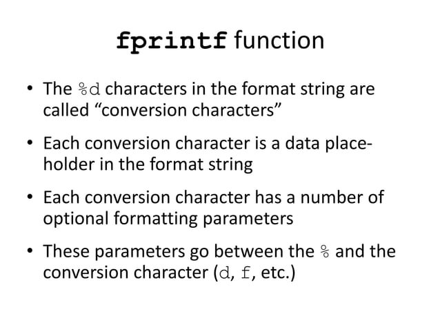 Csci101 lect05 formatted_output | PPT